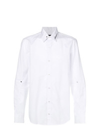 Мужская белая рубашка с длинным рукавом от Icosae