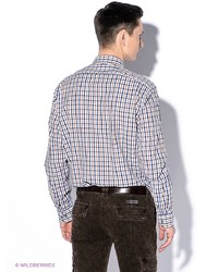 Мужская белая рубашка с длинным рукавом от Incity