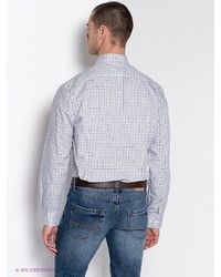 Мужская белая рубашка с длинным рукавом от Incity