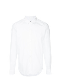 Мужская белая рубашка с длинным рукавом от Jac+ Jack