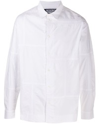 Мужская белая рубашка с длинным рукавом от Jacquemus
