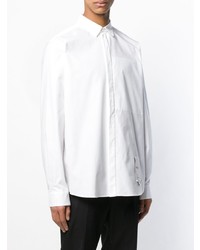 Мужская белая рубашка с длинным рукавом от Oamc