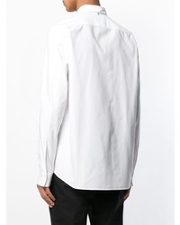 Мужская белая рубашка с длинным рукавом от Oamc