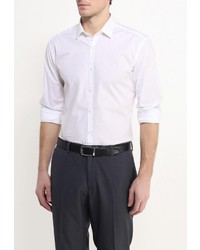 Мужская белая рубашка с длинным рукавом от LAGERFELD