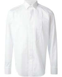Мужская белая рубашка с длинным рукавом от Lanvin