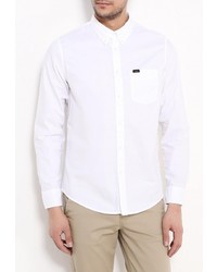 Мужская белая рубашка с длинным рукавом от Lee