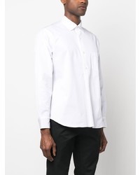 Мужская белая рубашка с длинным рукавом от Meta Campania Collective