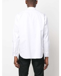 Мужская белая рубашка с длинным рукавом от Meta Campania Collective