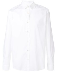Мужская белая рубашка с длинным рукавом от Les Hommes Urban