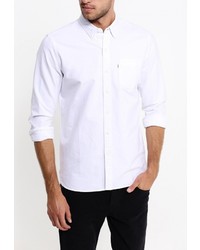 Мужская белая рубашка с длинным рукавом от Levi's