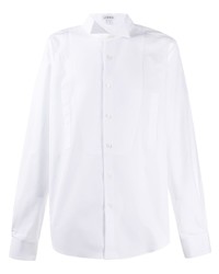 Мужская белая рубашка с длинным рукавом от Loewe