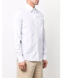 Мужская белая рубашка с длинным рукавом от Marni