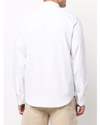 Мужская белая рубашка с длинным рукавом от Marni