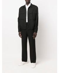 Мужская белая рубашка с длинным рукавом от Kiton