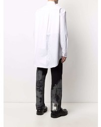 Мужская белая рубашка с длинным рукавом от A-Cold-Wall*