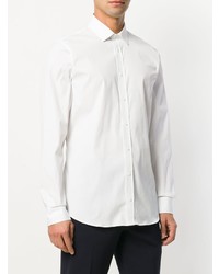 Мужская белая рубашка с длинным рукавом от Joseph