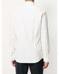 Мужская белая рубашка с длинным рукавом от Joseph