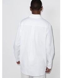 Мужская белая рубашка с длинным рукавом от A-Cold-Wall*