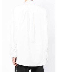 Мужская белая рубашка с длинным рукавом от Attachment