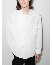 Мужская белая рубашка с длинным рукавом от Chimala