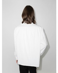 Мужская белая рубашка с длинным рукавом от Chimala