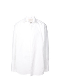Мужская белая рубашка с длинным рукавом от Ludovic De Saint Sernin