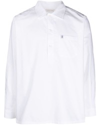 Мужская белая рубашка с длинным рукавом от MACKINTOSH