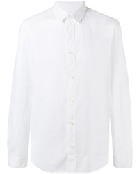 Мужская белая рубашка с длинным рукавом от Maison Margiela