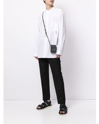 Мужская белая рубашка с длинным рукавом от Solid Homme