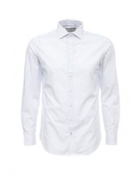 Мужская белая рубашка с длинным рукавом от Mango Man