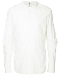 Мужская белая рубашка с длинным рукавом от Masnada