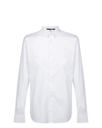 Мужская белая рубашка с длинным рукавом от McQ Alexander McQueen
