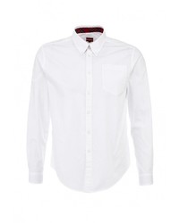 Мужская белая рубашка с длинным рукавом от Merc