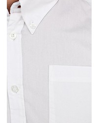 Мужская белая рубашка с длинным рукавом от Merc