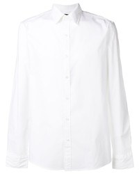 Мужская белая рубашка с длинным рукавом от Michael Kors