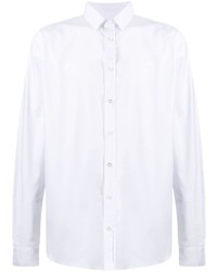 Мужская белая рубашка с длинным рукавом от Missoni