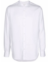 Мужская белая рубашка с длинным рукавом от Officine Generale