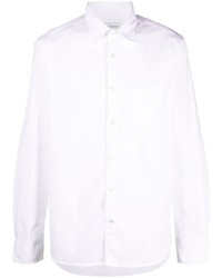 Мужская белая рубашка с длинным рукавом от Officine Generale