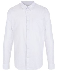 Мужская белая рубашка с длинным рукавом от OSKLEN