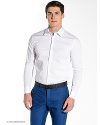 Мужская белая рубашка с длинным рукавом от Outfitters Nation