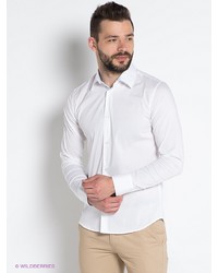 Мужская белая рубашка с длинным рукавом от Outfitters Nation