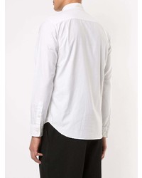 Мужская белая рубашка с длинным рукавом от Supreme