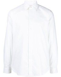 Мужская белая рубашка с длинным рукавом от Paul Smith