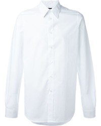 Мужская белая рубашка с длинным рукавом от Paul Smith