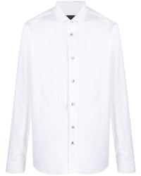 Мужская белая рубашка с длинным рукавом от Philipp Plein
