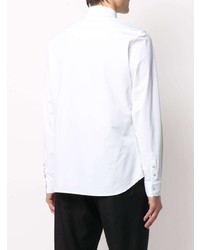 Мужская белая рубашка с длинным рукавом от Hydrogen