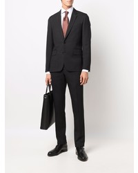 Мужская белая рубашка с длинным рукавом от Borrelli