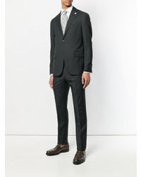 Мужская белая рубашка с длинным рукавом от Lardini