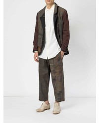 Мужская белая рубашка с длинным рукавом от Ziggy Chen