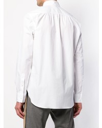 Мужская белая рубашка с длинным рукавом от Ermanno Scervino